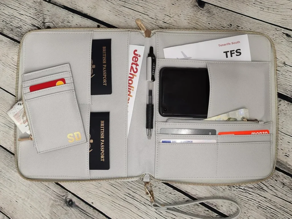 A Shared Travel Document Organizer