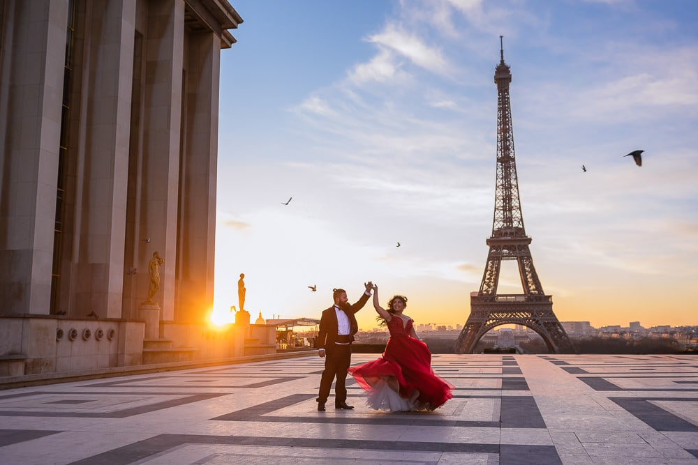 Eiffel Tower and Champ de Mars