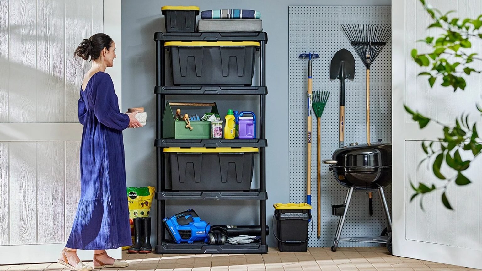 Heavy-Duty Garage Shelving Unit